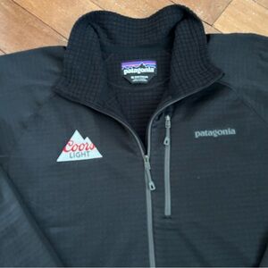 Patagonia R1 Black Quarter-Zip Sweatshirt